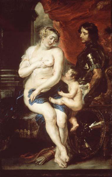 Peter Paul Rubens Venus, Mars and Cupid oil painting image